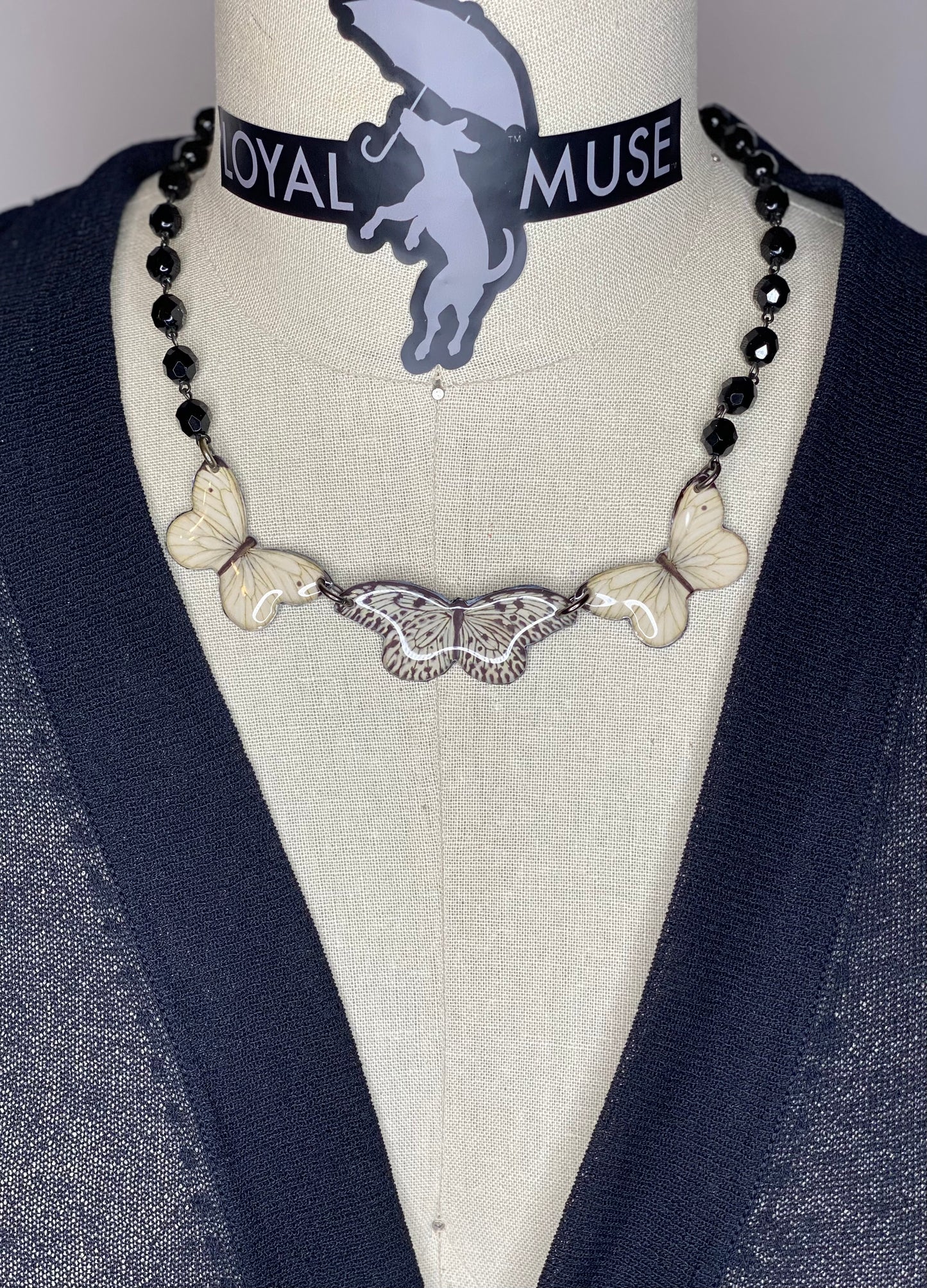Trinity Butterfly Necklace