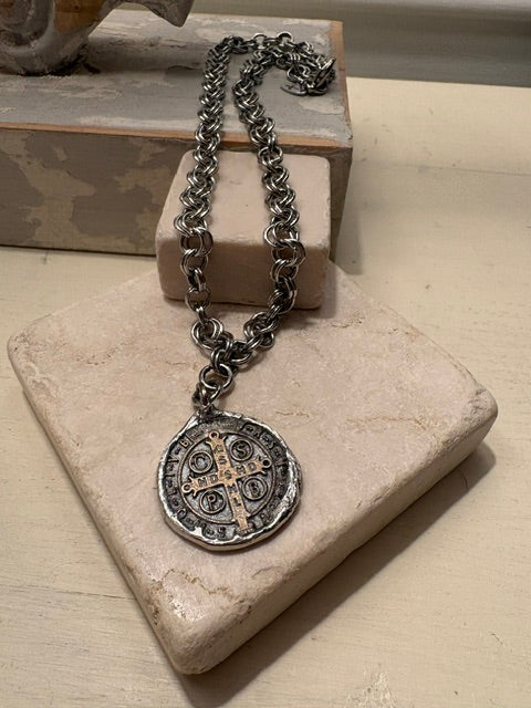 Saint Benedict Necklace