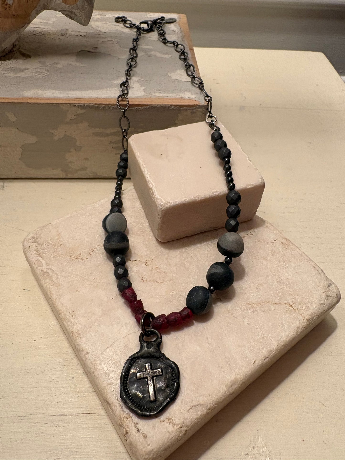 Cross Seal Necklace