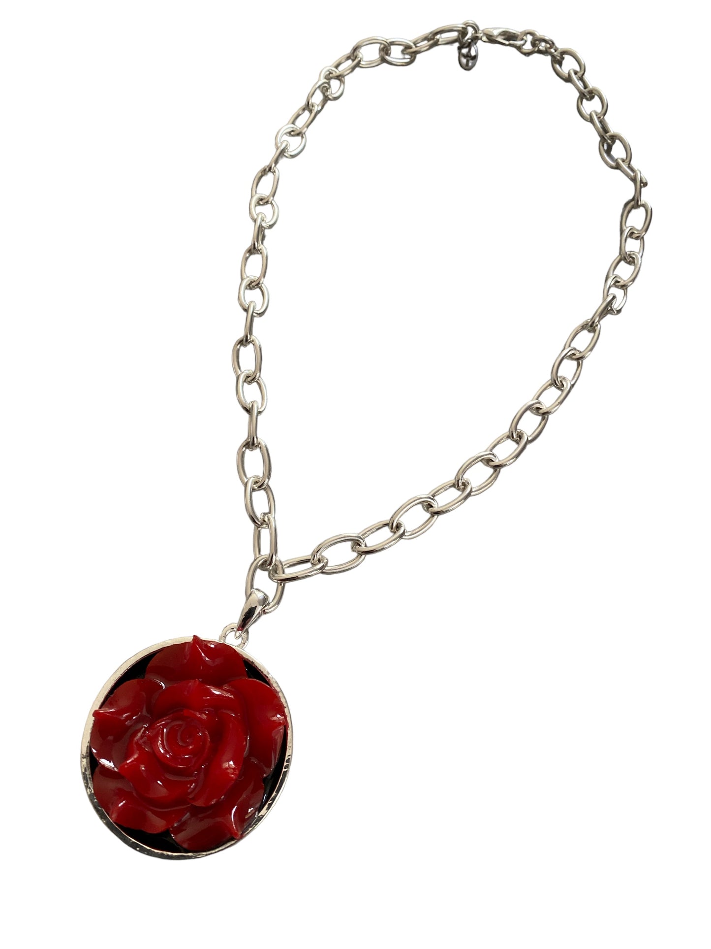 Red Rose Necklace