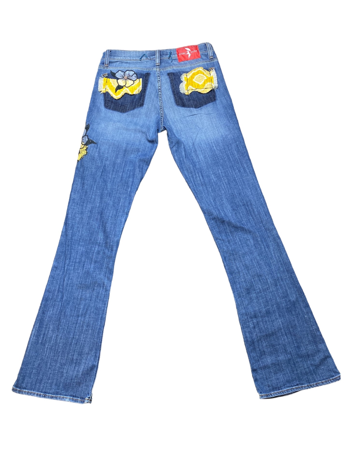 Bumble Bee & Daisies Jeans Sz:10
