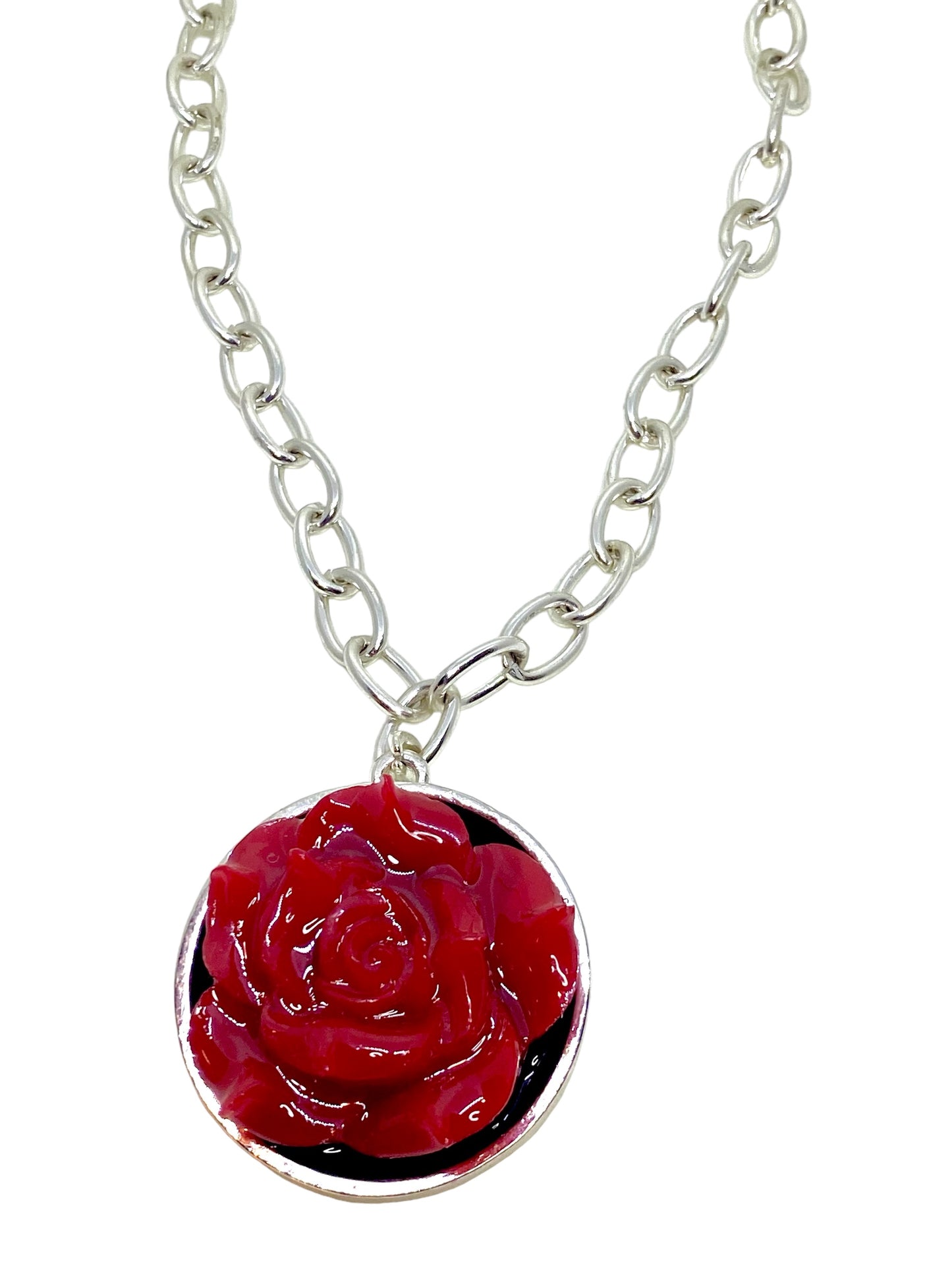 Red Rose Necklace