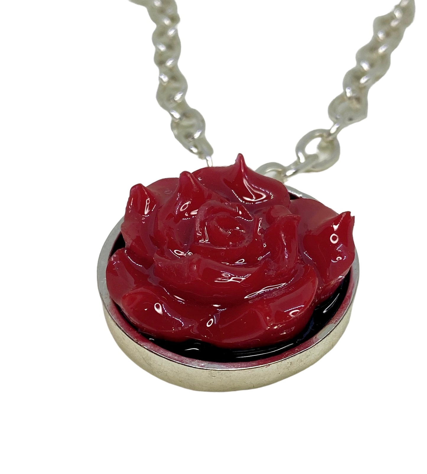 Red Rose Necklace