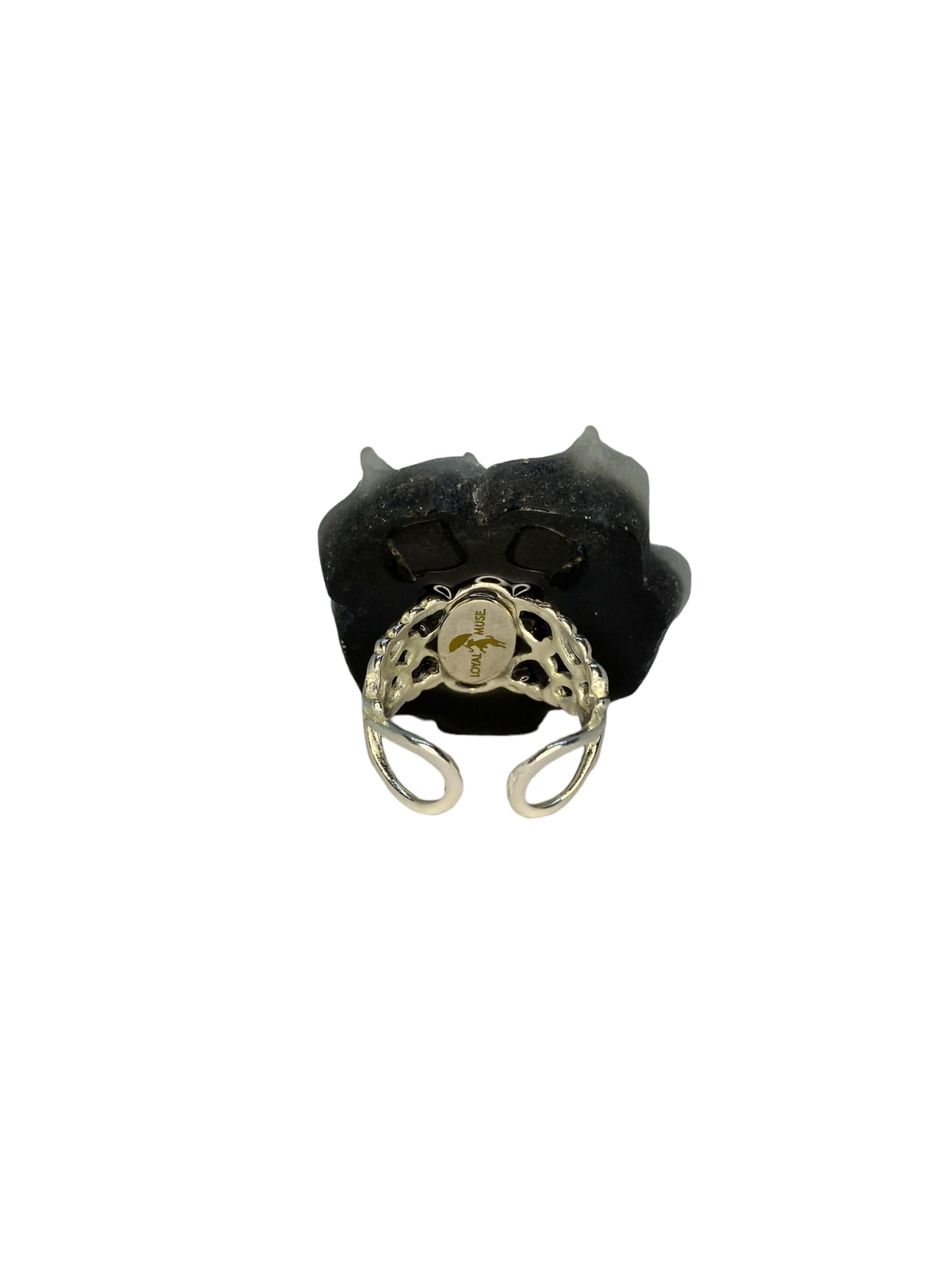 Rose Ring - Black, White, Gray
