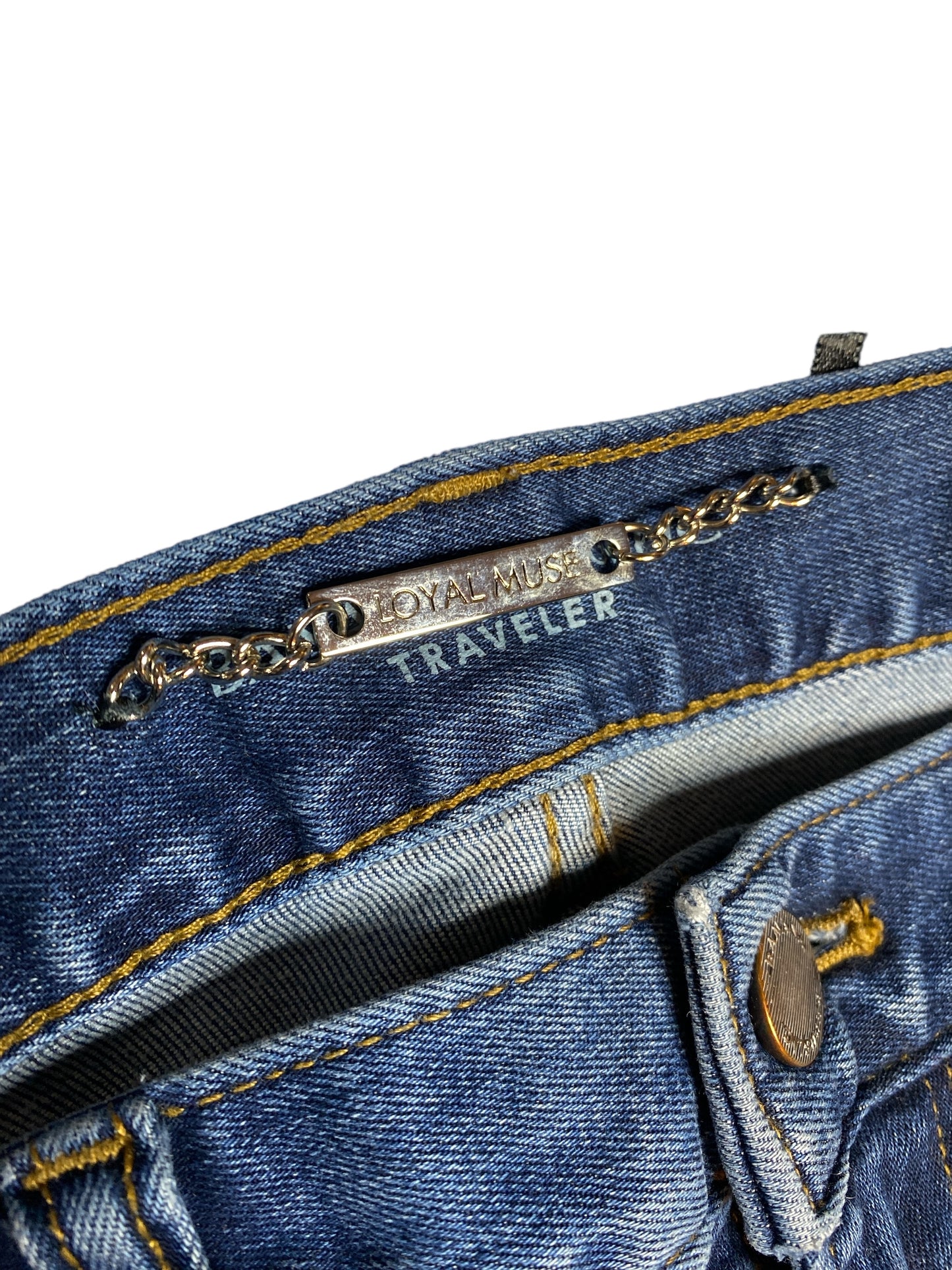 Floral Elegance Jeans Sz:14