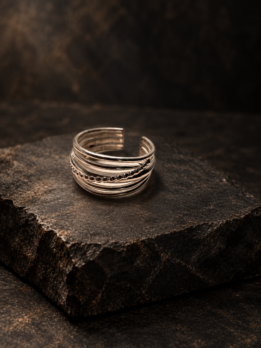 Silver Line | Sterling Silver Wrap Ring