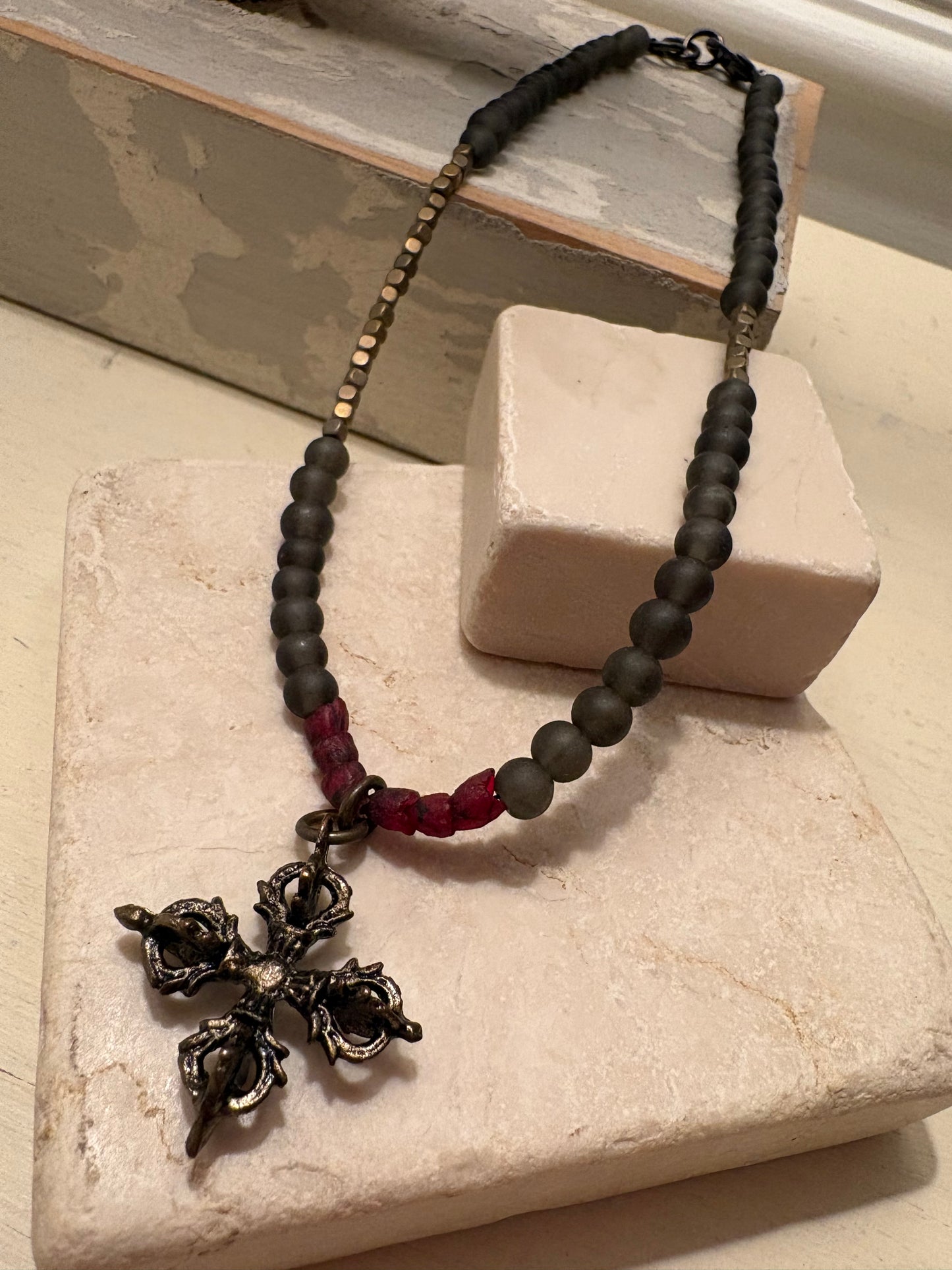 Byzantine Cross Artisan Necklace