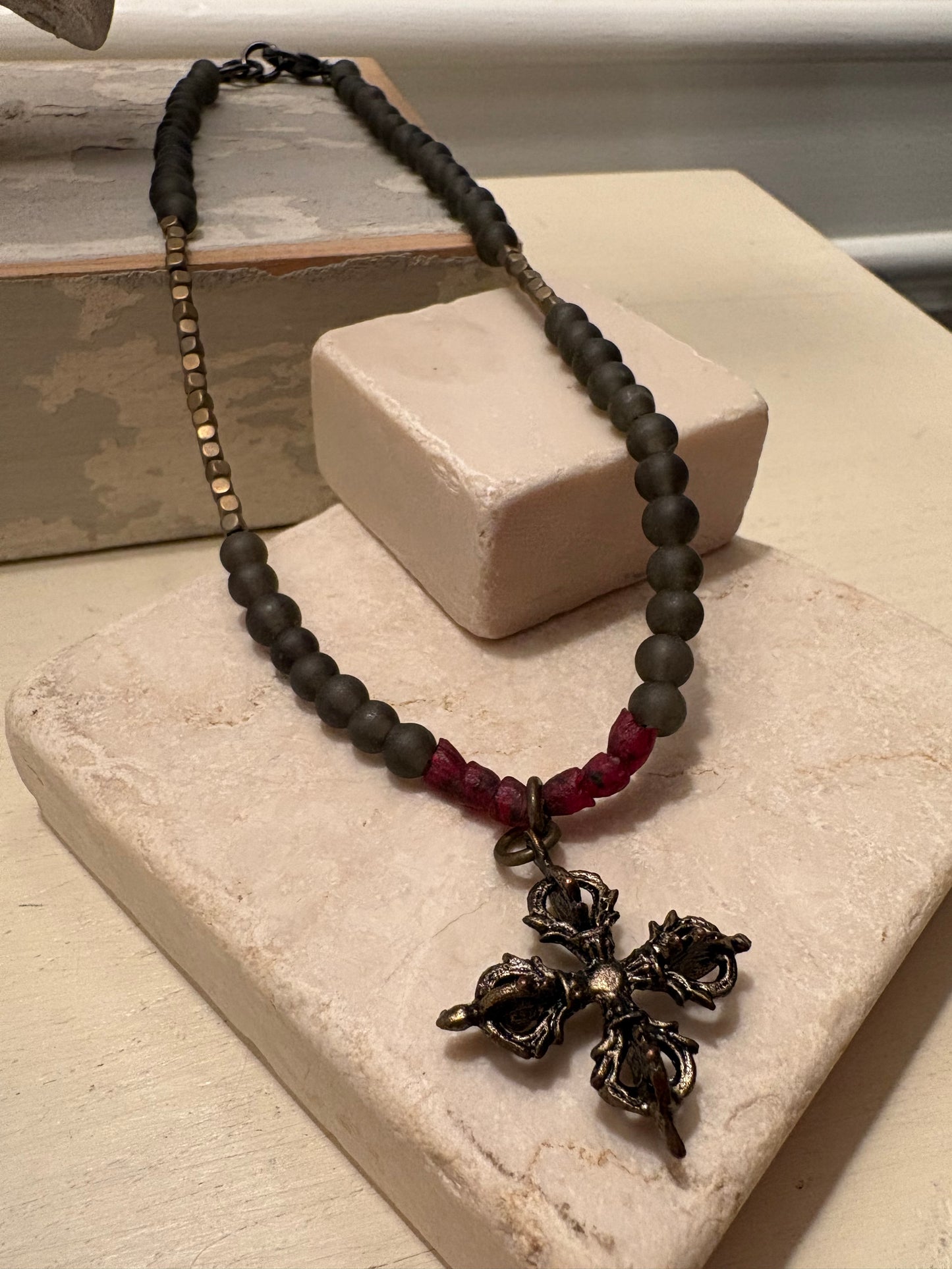 Byzantine Cross Artisan Necklace