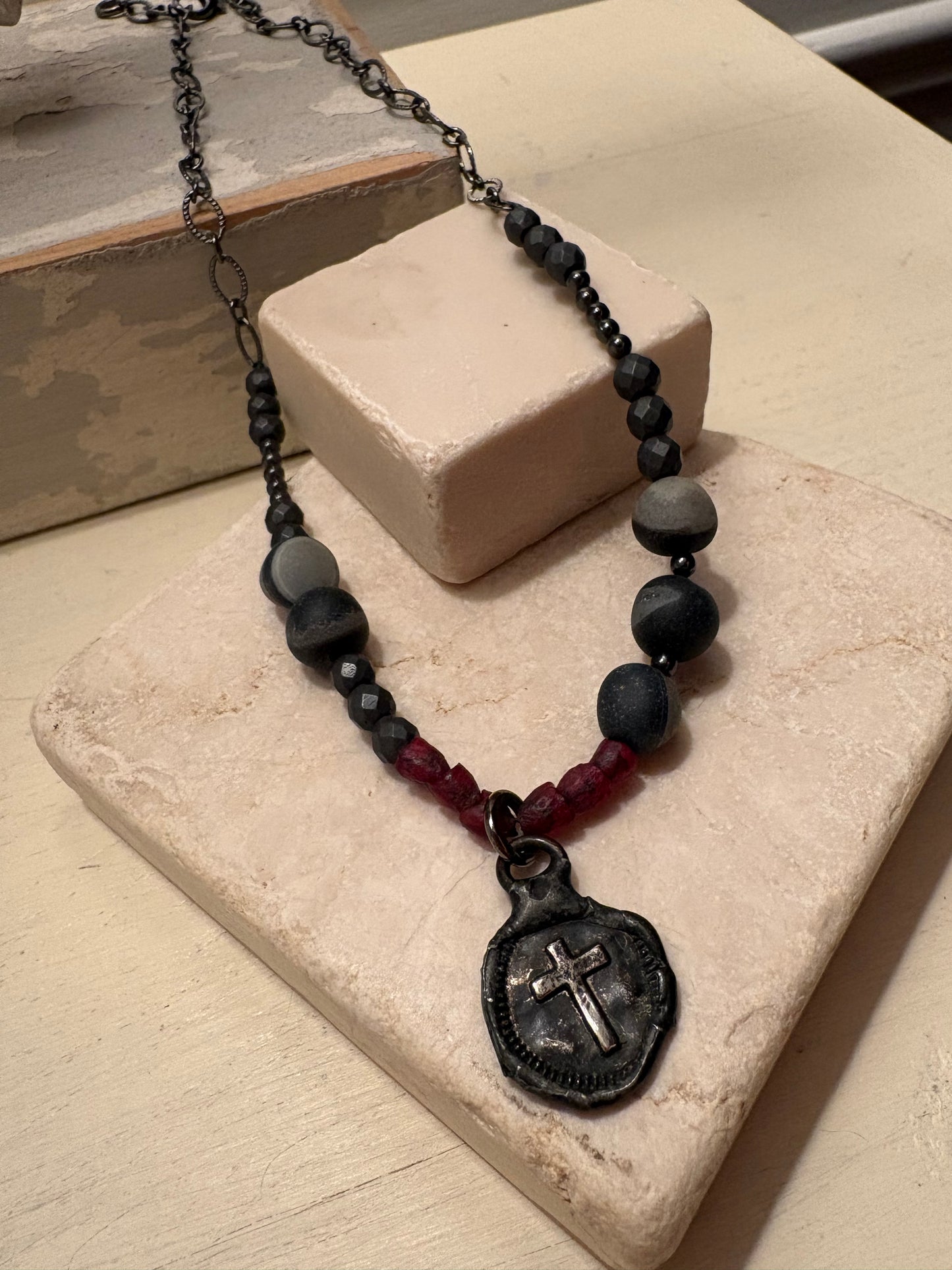 Cross Seal Necklace