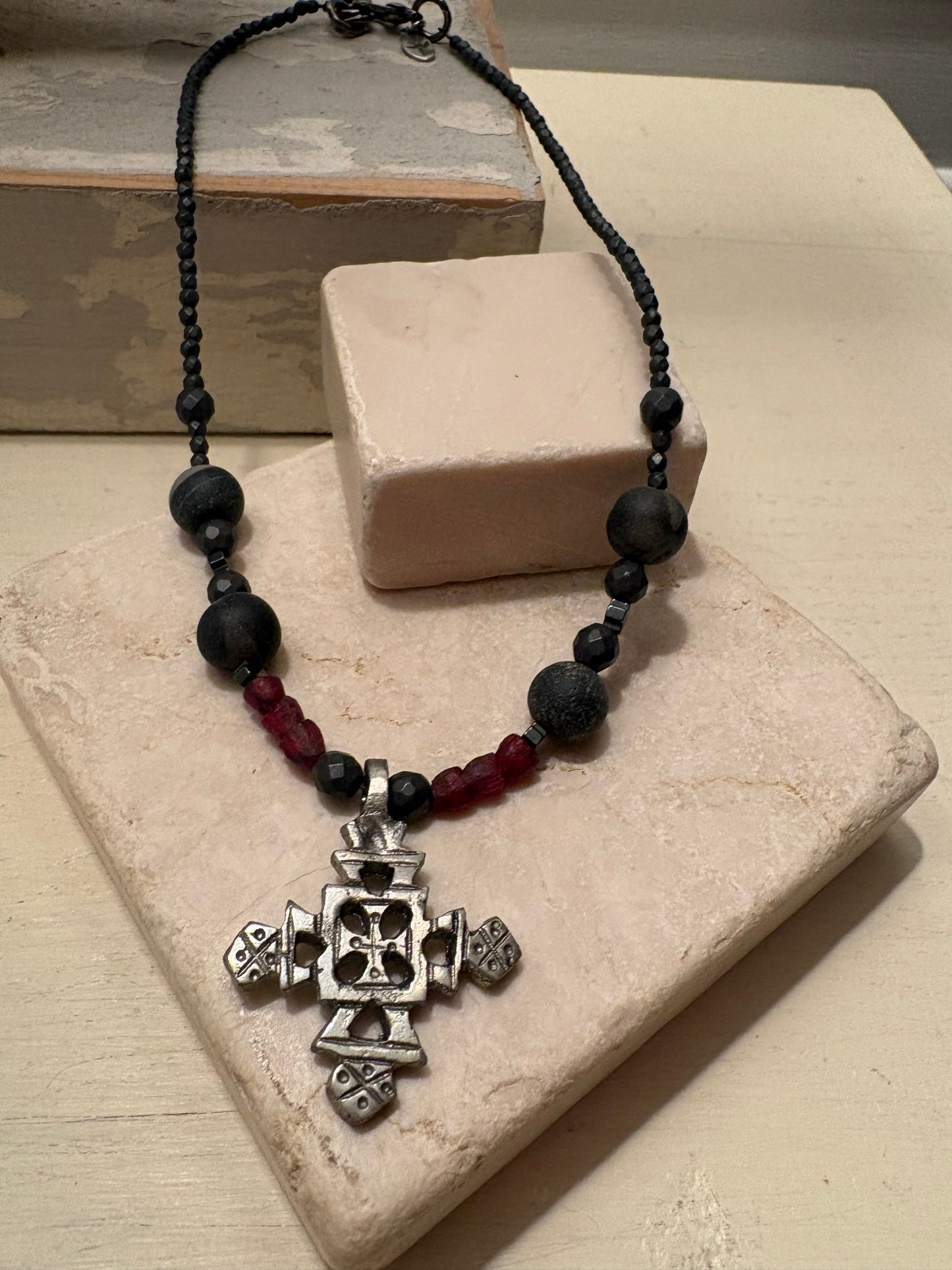 Coptic Cross Artisan Necklace