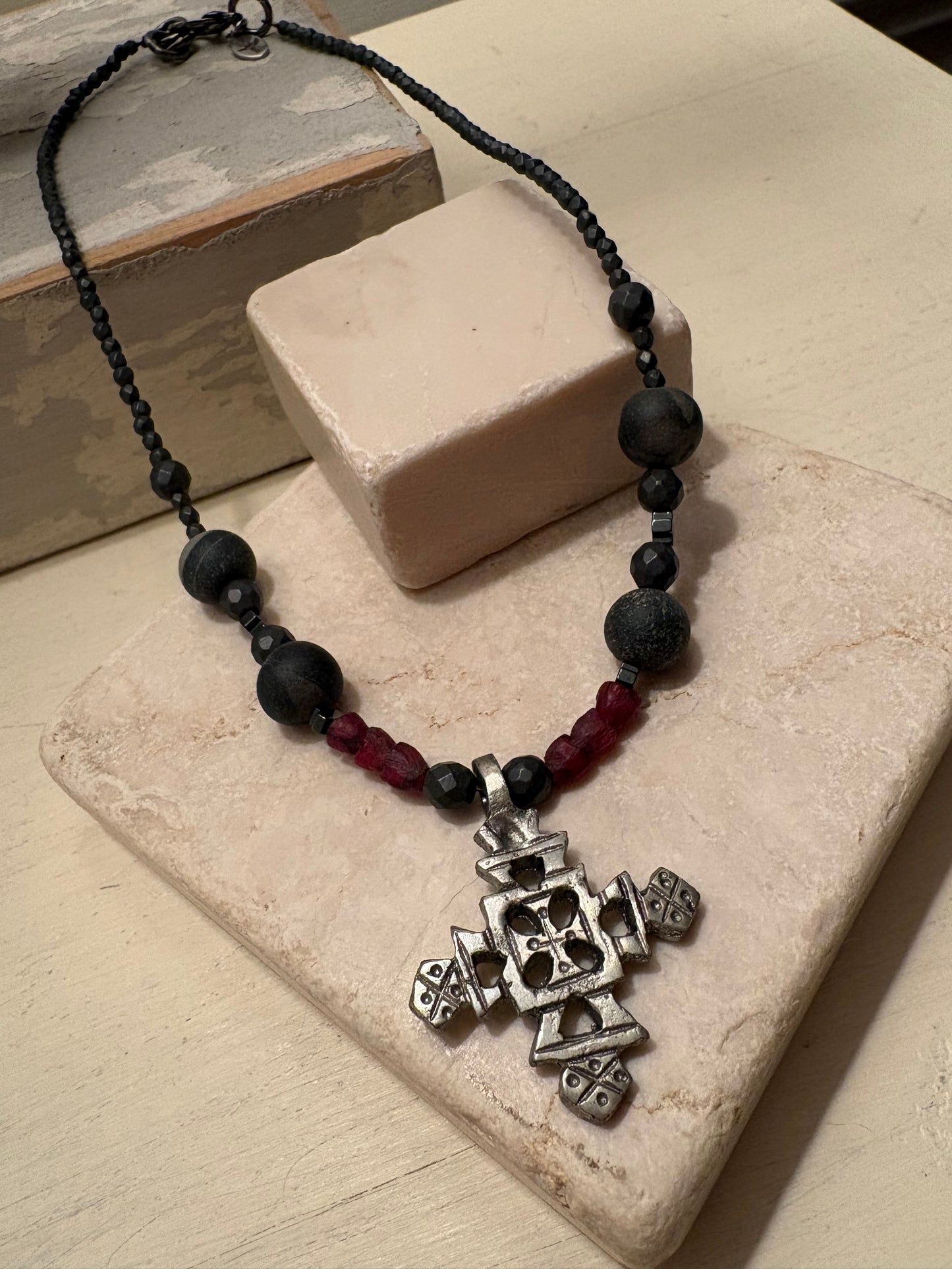 Coptic Cross Artisan Necklace