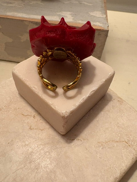 Bloom - Red Lipstick With Gold Shank