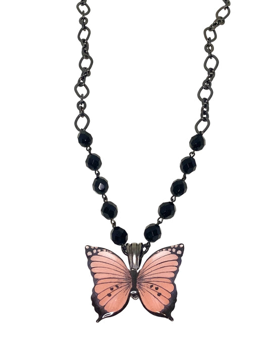 Eclipse Butterfly Necklace