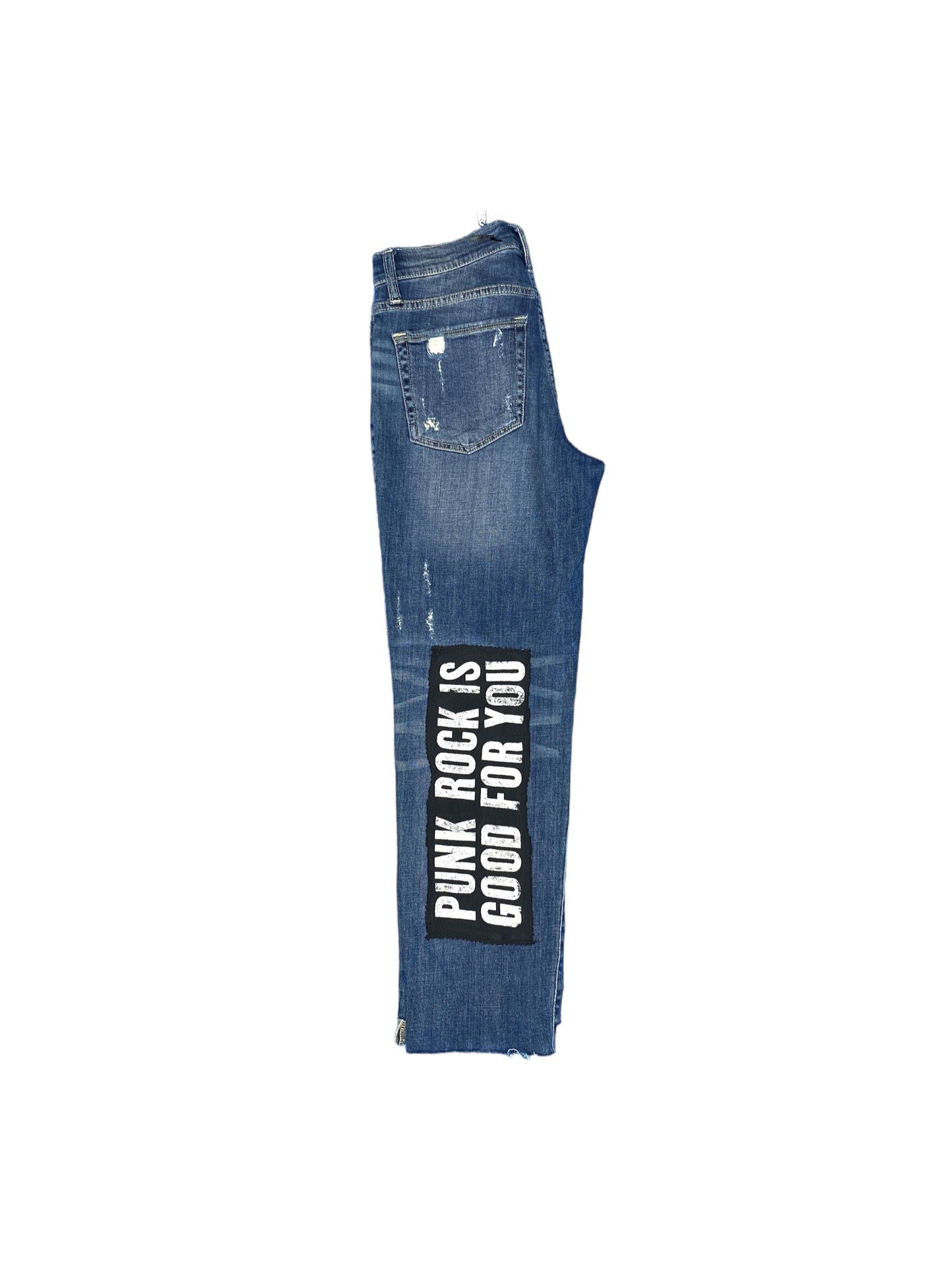 Punk Rock Is Good For You Jeans Sz: 6